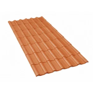 Telha Plan PVC Cerâmica 242x88cm Vermelho
